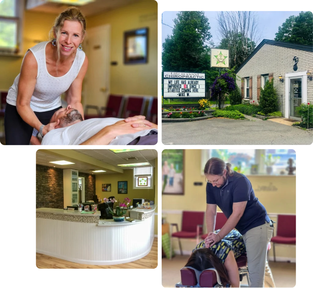 Life is Good Chiropractic, the Poconos' top chiropractor in Brodheadsville, PA, providing gentle family wellness care for all ages.