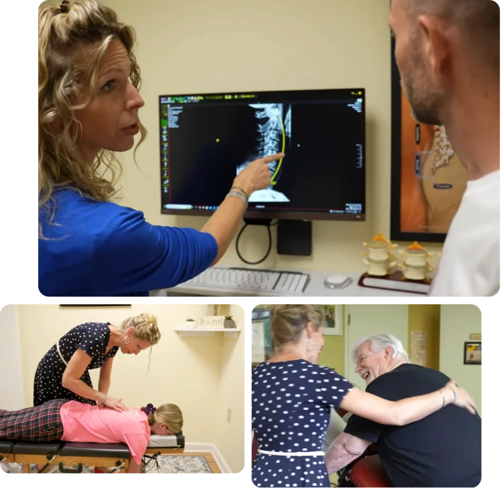 Customized chiropractic care plans at Life is Good Chiropractic in Brodheadsville PA, featuring digital X-ray analysis and adjustments.