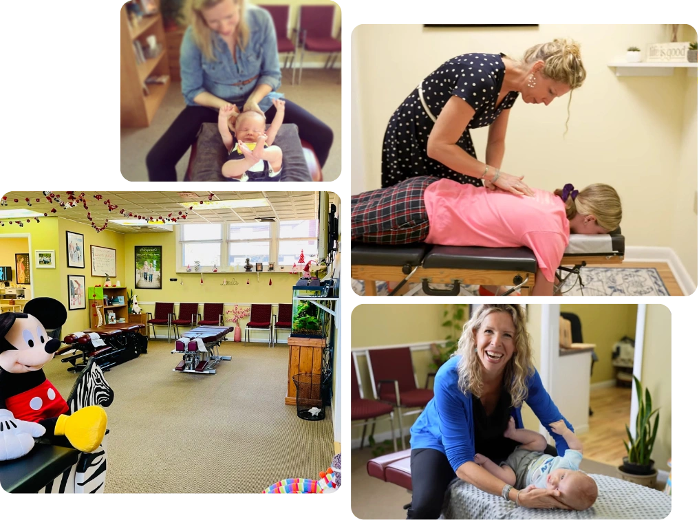 Pediatric chiropractor in Brodheadsville providing gentle chiropractic care for kids and babies at Life is Good Chiropractic.